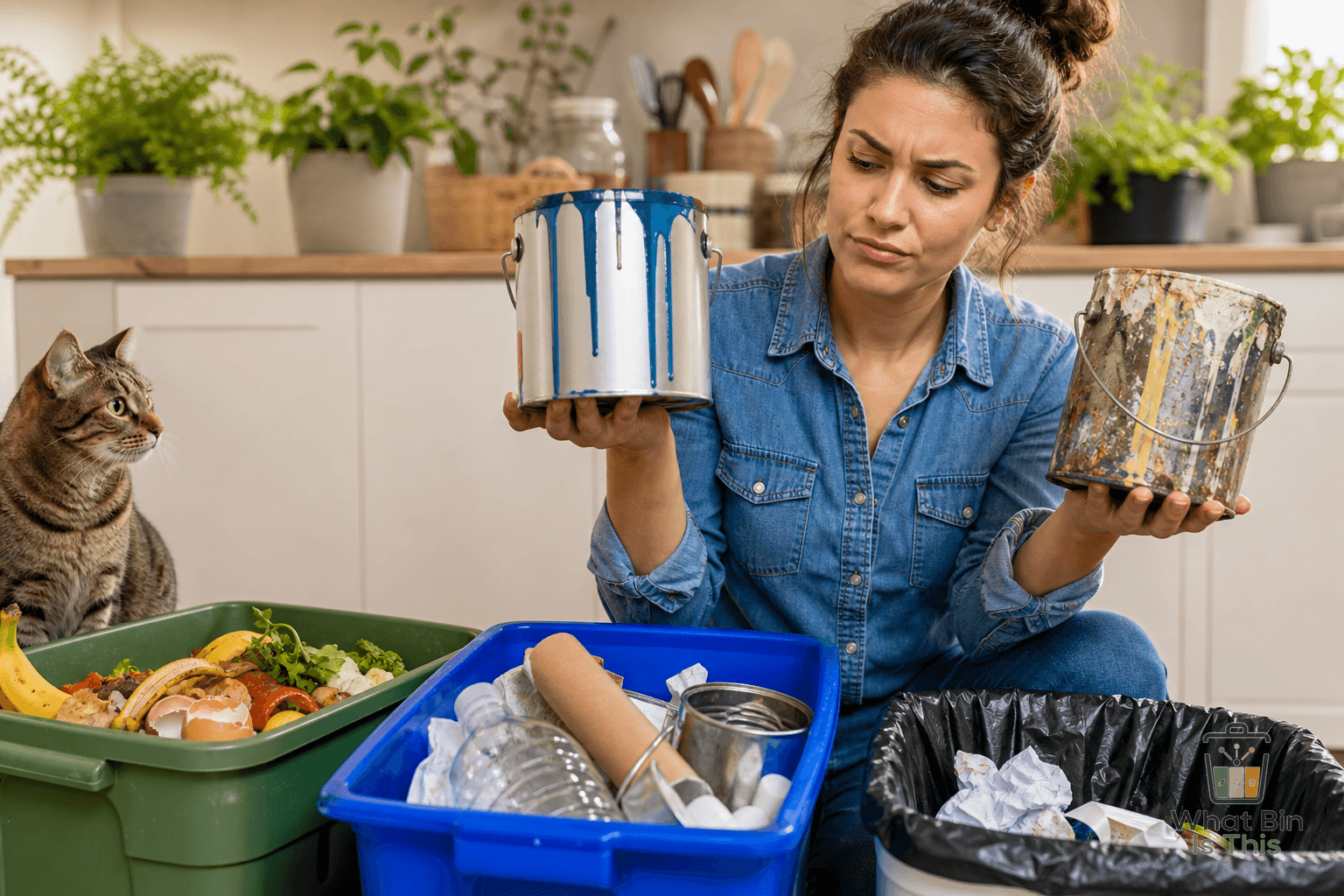 Trash or hazardous waste: old paint cans guide cover image