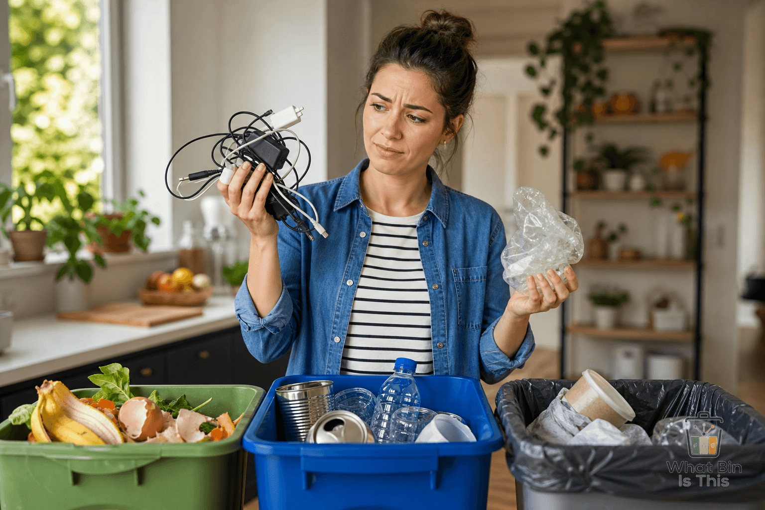 Can old chargers and cables go in recycling? guide cover image