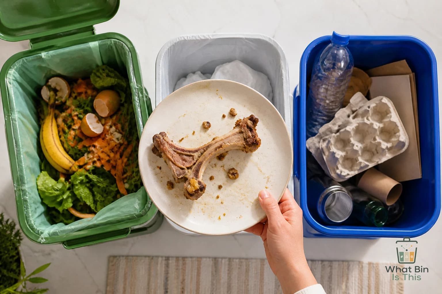 Do meat and bones go in compost?